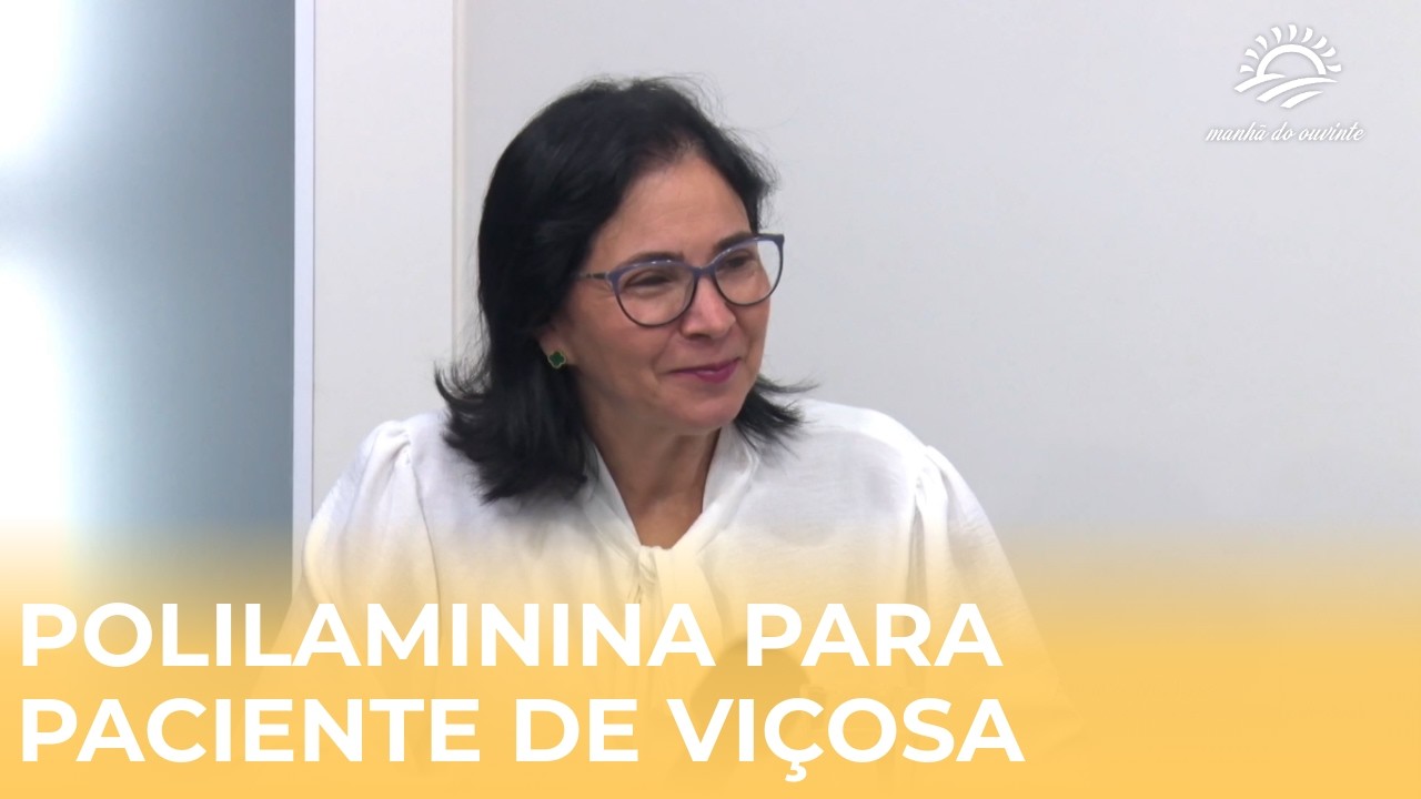 Emilce Estanislau explica aplicação de polilaminina em pacientes com tetraplegia