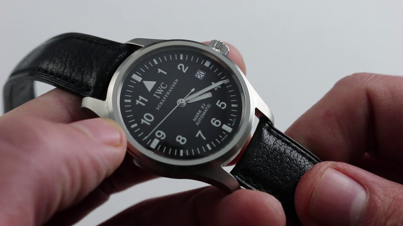 Обзор роскошных часов IWC Pilots' Watch Mark XV 3253-01
