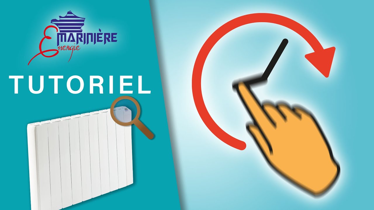 Modifier les plages horaires des programmes - Tutoriel radiateurs Marinière Énergie