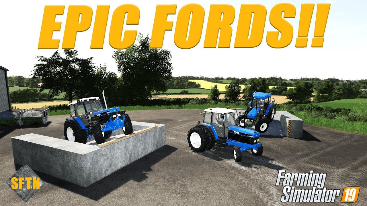 A REALLY GOOD PACK!!| Ford 40 series - By Dales_Farmer | Farming Simulator 19 - Mod review