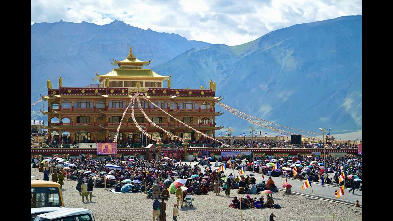 HHDL ZANSKAR VISIT 2025