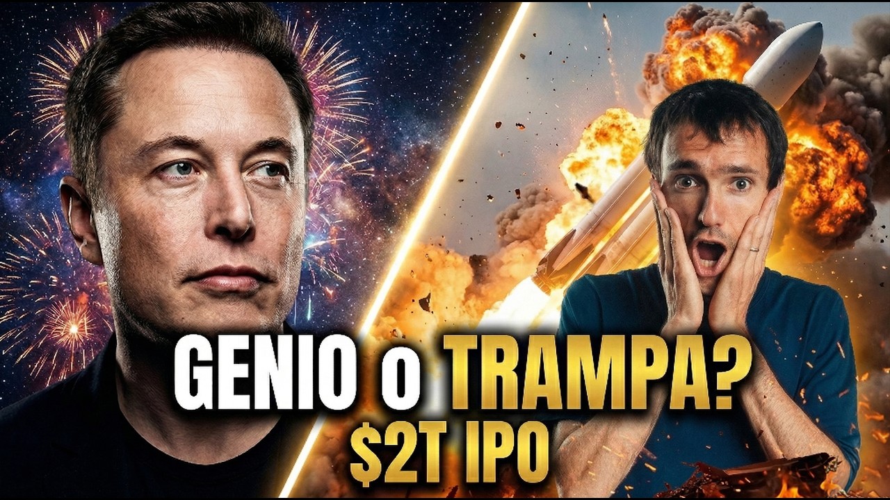 SpaceX IPO de $2 TRILLION: la trampa que NADIE te est&aacute; contando