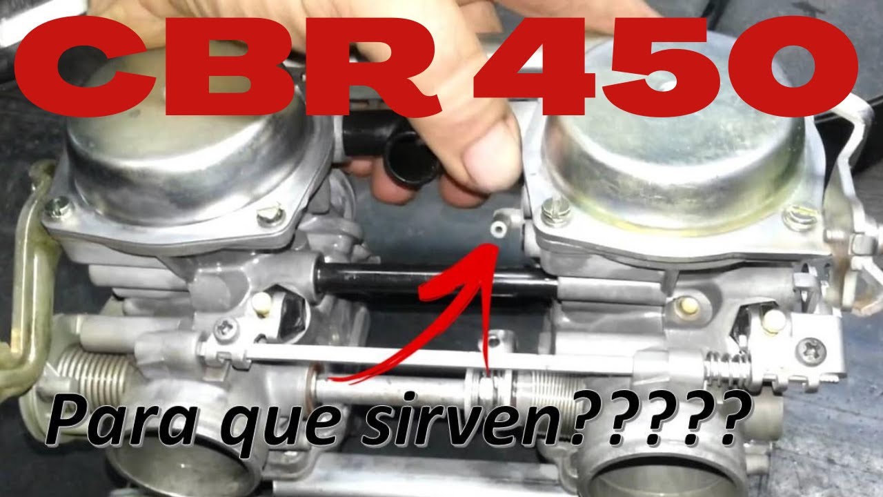 CBR450 // MANGUERAS DE VACIO - DIAFRAGMA DE CANILLA DE COMBUSTBLE