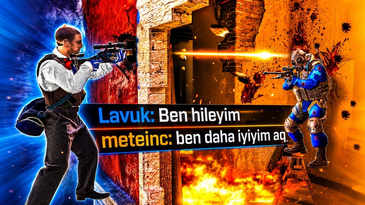 CS2'DE HİLELİ TROLL(KARŞI TAKIMA HİLE GELDİ!)! | CS2 HİLE | CS2 HİLELİ REKABET&Ccedil;İ!
