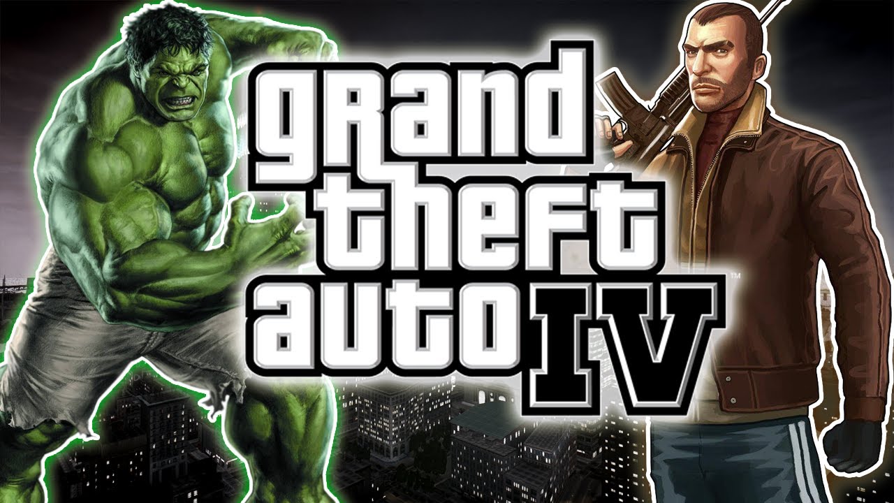 GTA 4 : Hulk MOD!