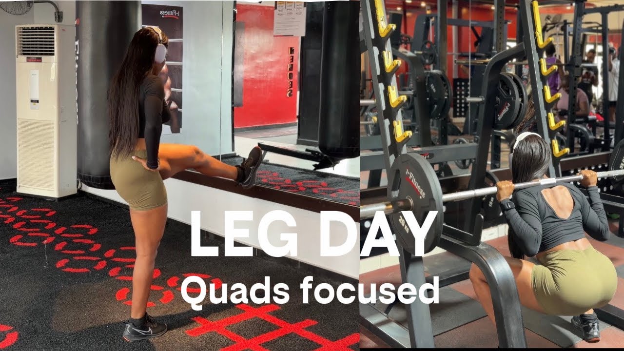 РАЗВИВАЙТЕ НИЖНЮЮ ЧАСТЬ ТЕЛА: Моя программа тренировок для проработки квадрицепсов и ног