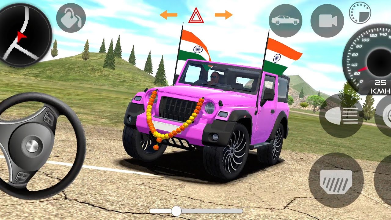 Modified Mahindra Thar Car Games: Indian Cars (Gadi Wala Game) - Car Game Android Gameplay 2025