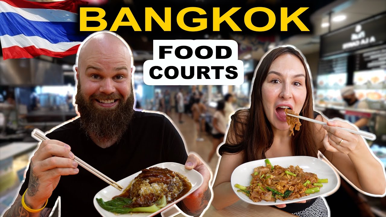 BEST FOOD COURTS IN BANGKOK! TERMINAL 21 // MBK // CENTRALWORLD // ICON SIAM (Thailand Travel 🇹🇭)