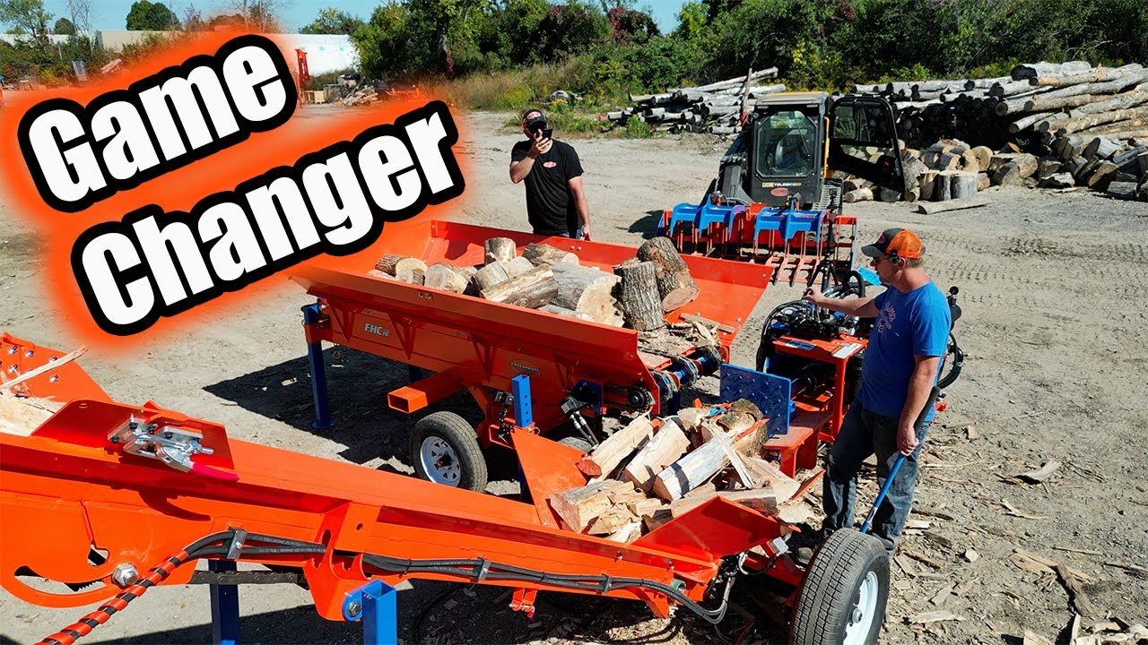 Eastonmade; BEST Wood Yard Accessory Yet.  FHC 10 Hopper Conveyor!