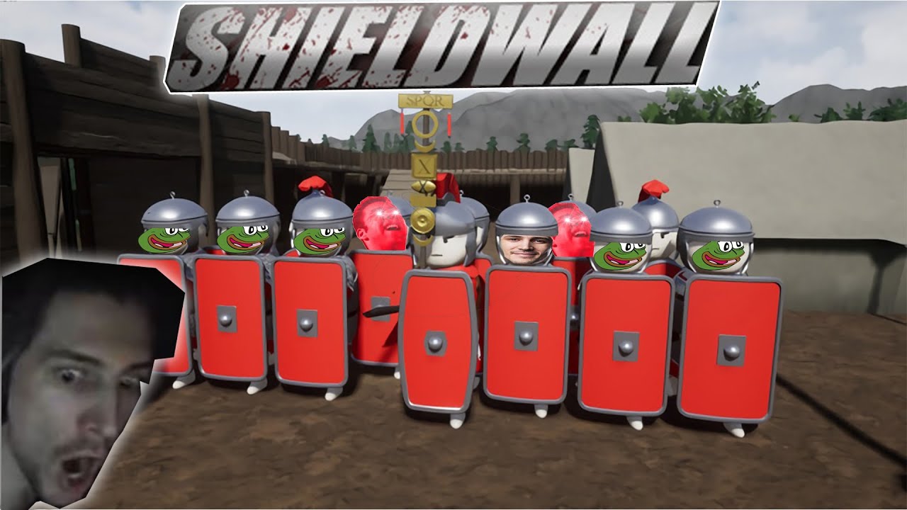 XQC Plays ShieldWall With Chat
