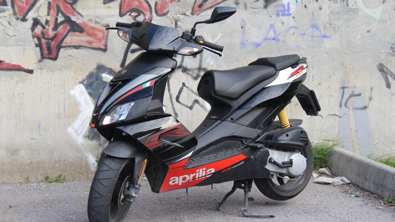 Обзор на Aprilia sr 50 factory/Review Aprilia sr 50 factory