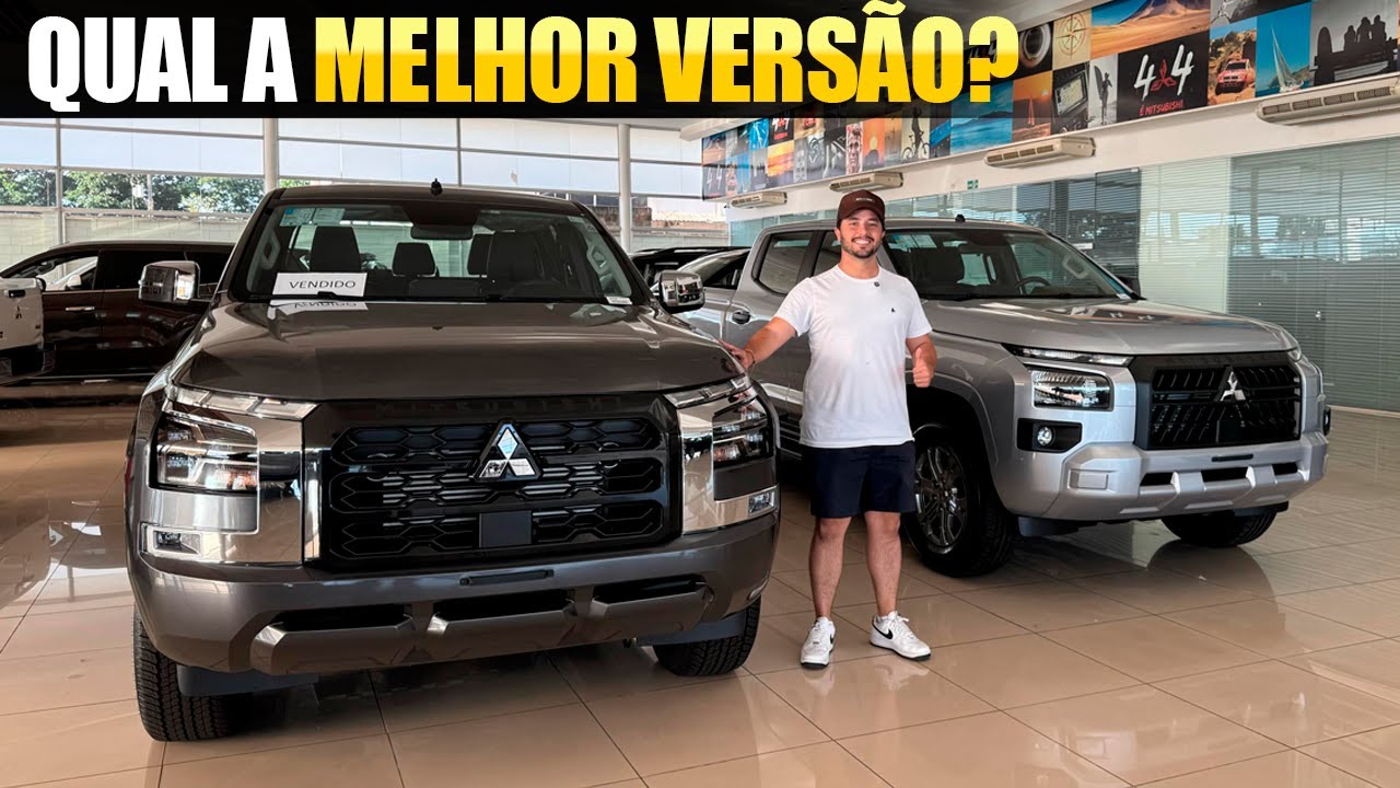 FUI NA MITSUBISHI VER A NOVA TRITON PRA COMPRAR! Ep. 01 Ft. @RanchodoAmadeu