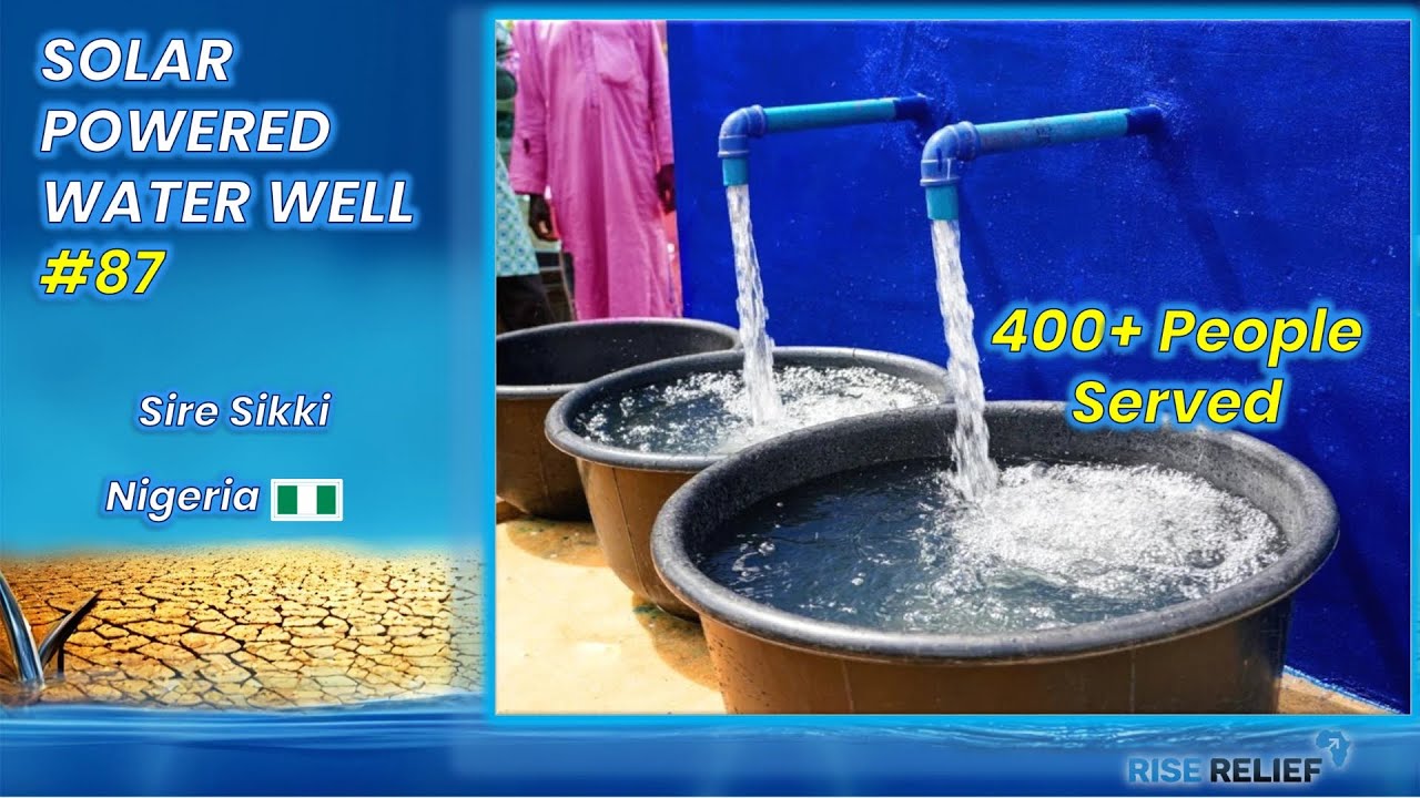 Revolutionizing Sire Sikki: Solar-Powered Water Well Brings Clean Water to 400+ Lives!
