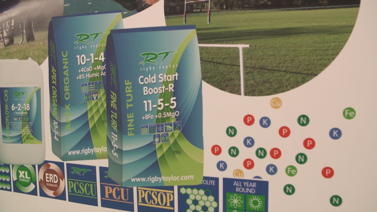 Rigby Taylor - Turf's Up at BTME 2019 - Boost-R, Rain Bird