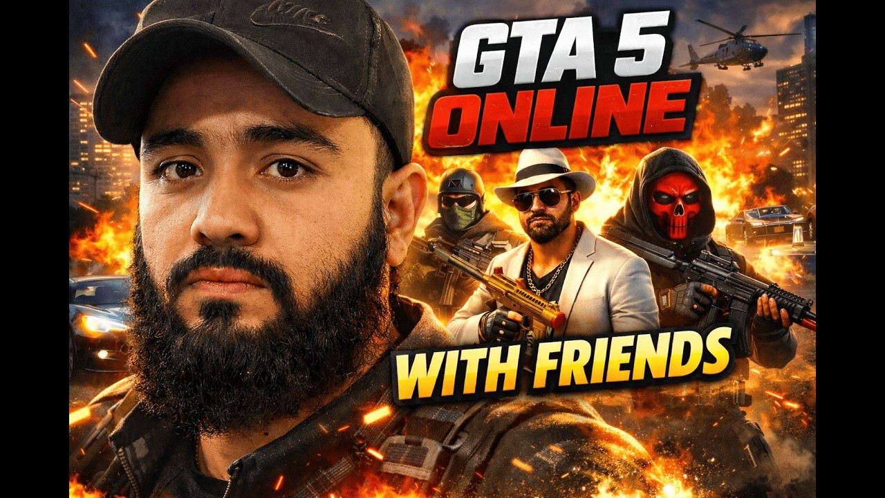 GTA 5 Online LIVE 🔴 Crazy Missions With Friends!