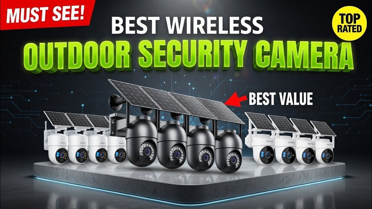 Top 5 Solar Security Cameras of 2026 Tested! (No Subscription Needed)
