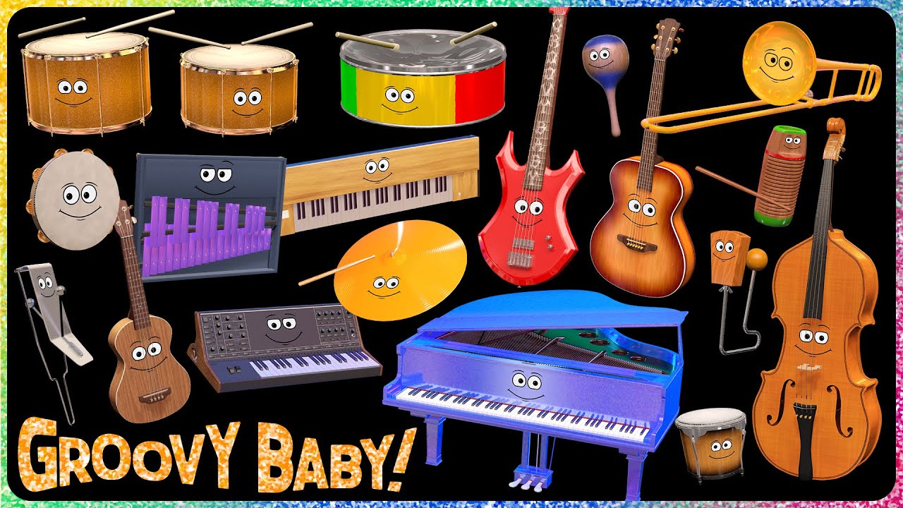 One Hour of Baby Sensory Music Videos! – Part 2 – Groovy Baby Compilation
