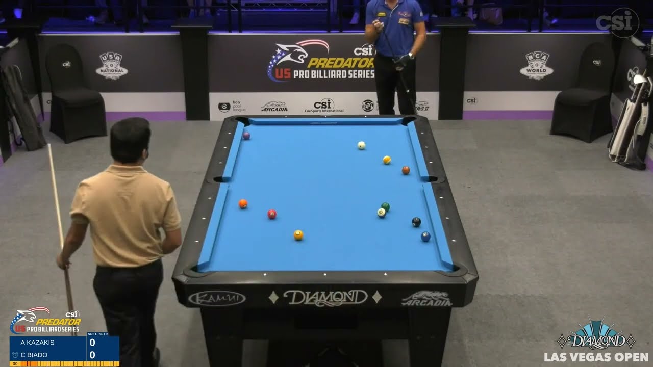 2021 Diamond Las Vegas Open Alex Kazakis vs Carlo Biado