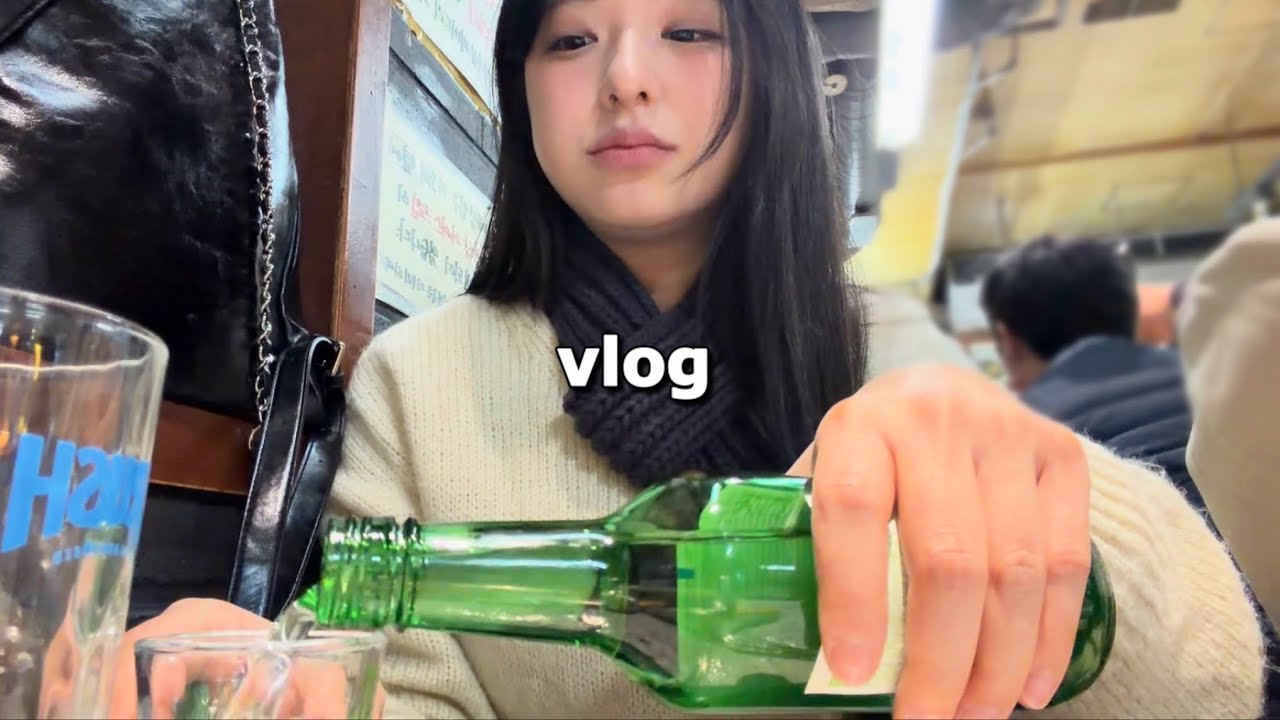 [vlog] 주 7일 음주라이프 즐겁다ㅋㅋ | 초밥 커리 카레 곱창 양념갈비 고바삭 산청숯불가든 | 직장인 음주 먹방 브이로그