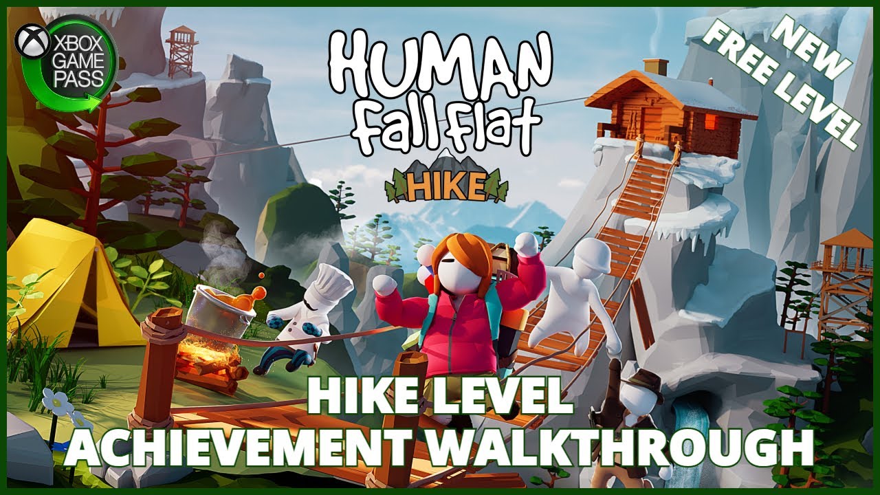Human Fall Flat - Hike Level Achievement Walkthrough (FREE WITH XBOX GAME PASS)