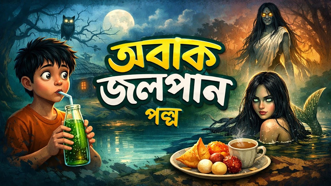 অবাক_জলপান Abak jolpan-sukumar rai#ObakJolpan#অবাক_জলপান#BanglaGolpo#BanglStory#VillageSt