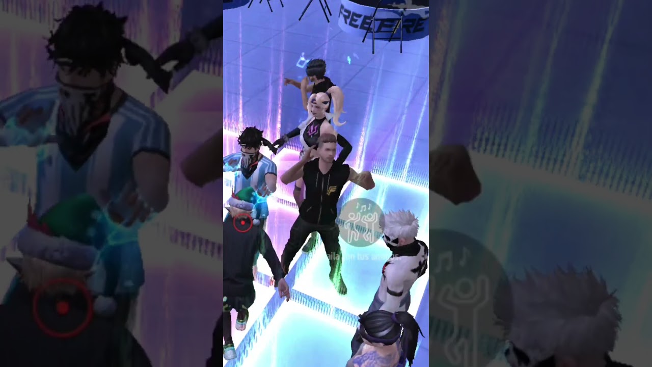 EL NUEVO MAPA DE BAILE DEL FREE FIRE 🤣💖