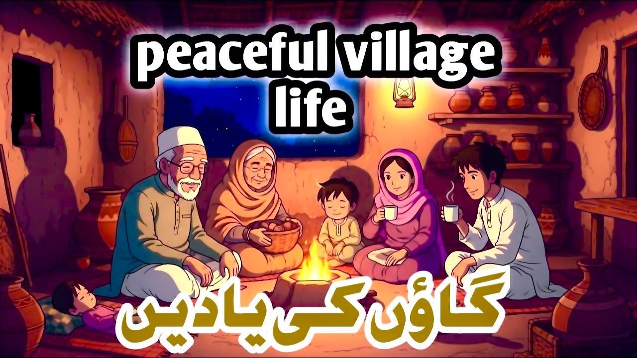 You&rsquo;ll Love This Peaceful Pakistani Village Life 🌿 | Ghibli Animation