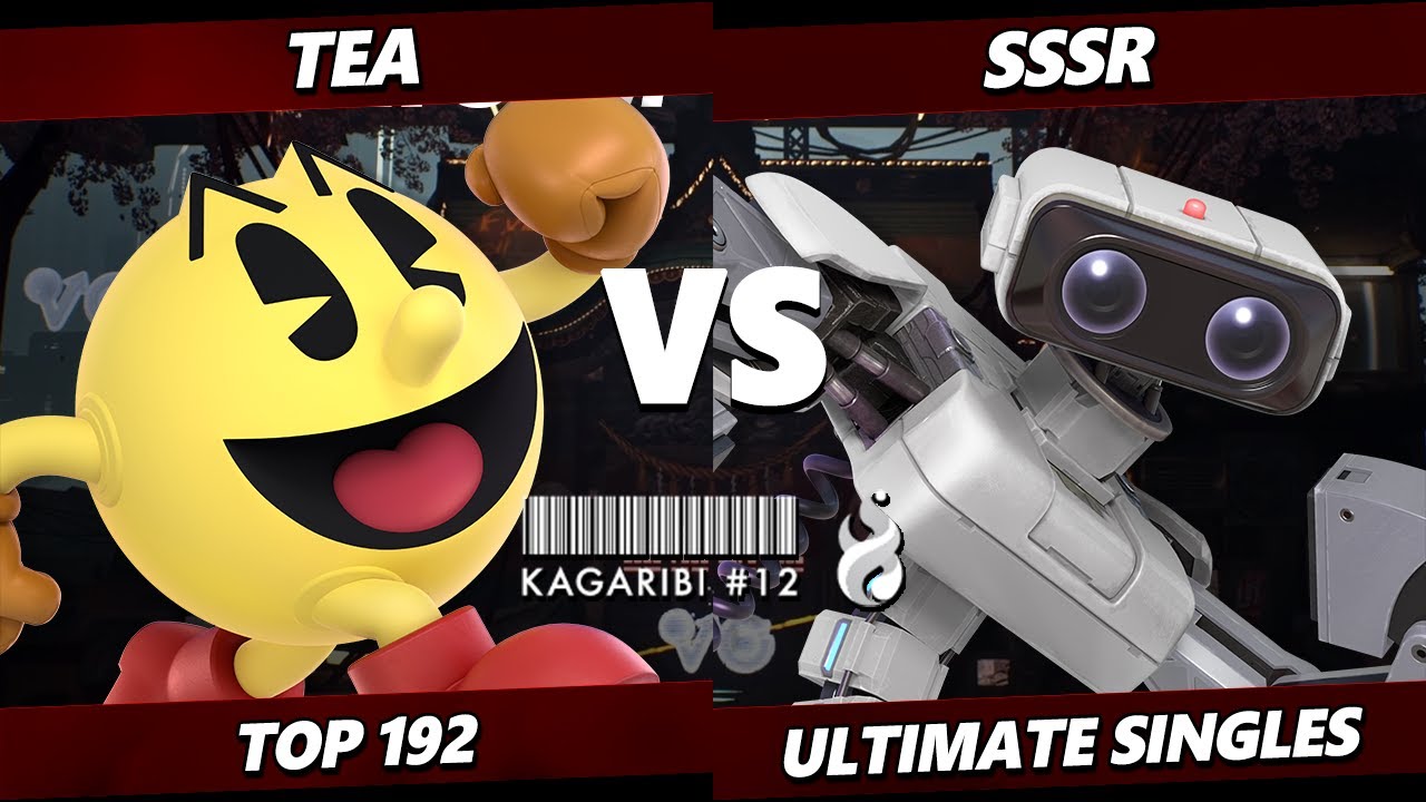 Kagaribi 12 - Tea (Pac-Man) Vs. sssr (ROB) Smash Ultimate - SSBU