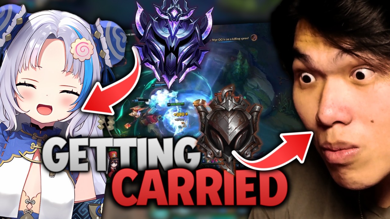 I PLAYED LEAGUE WITH NAISU GAME