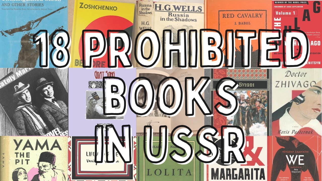 18 Prohibited Books in USSR