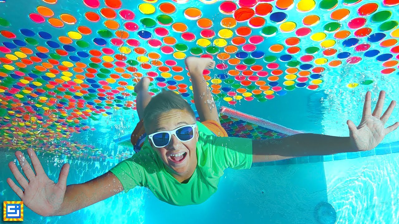 Giant Underwater Box Fort Super Wubble Bubble Adventure!!