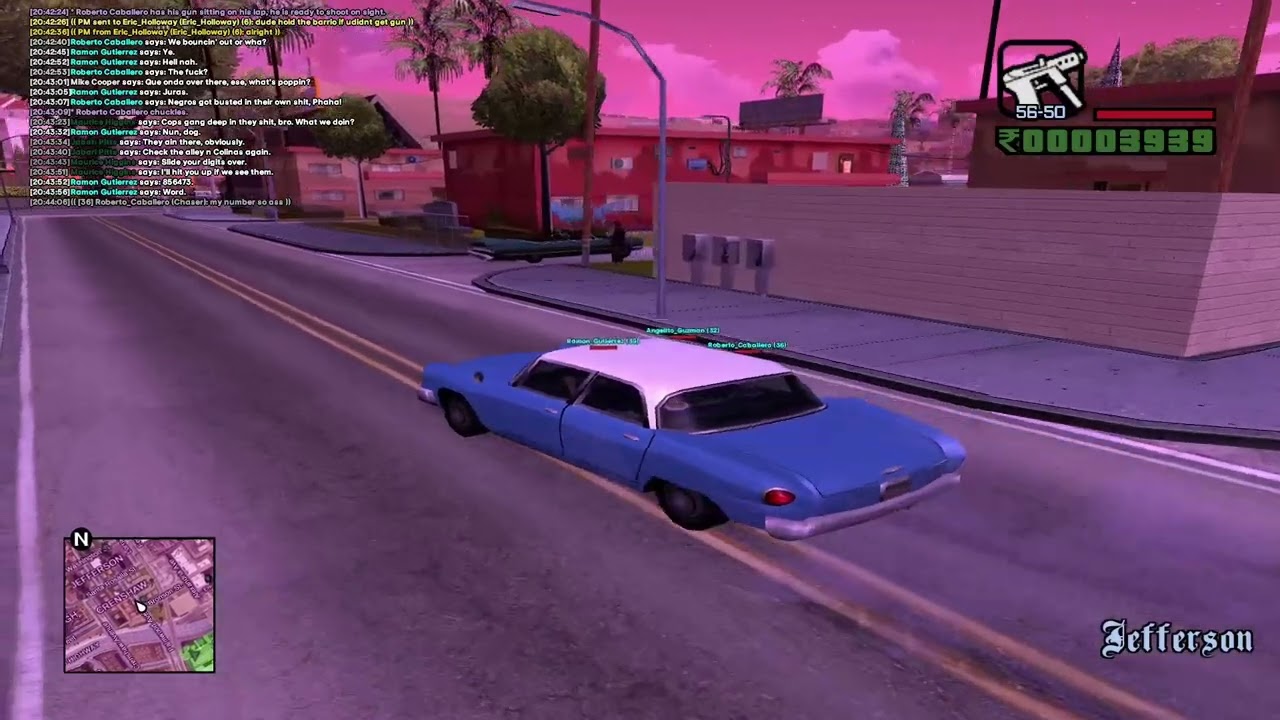[SOLS] La Sangre Azteca Belting Cops and RHB
