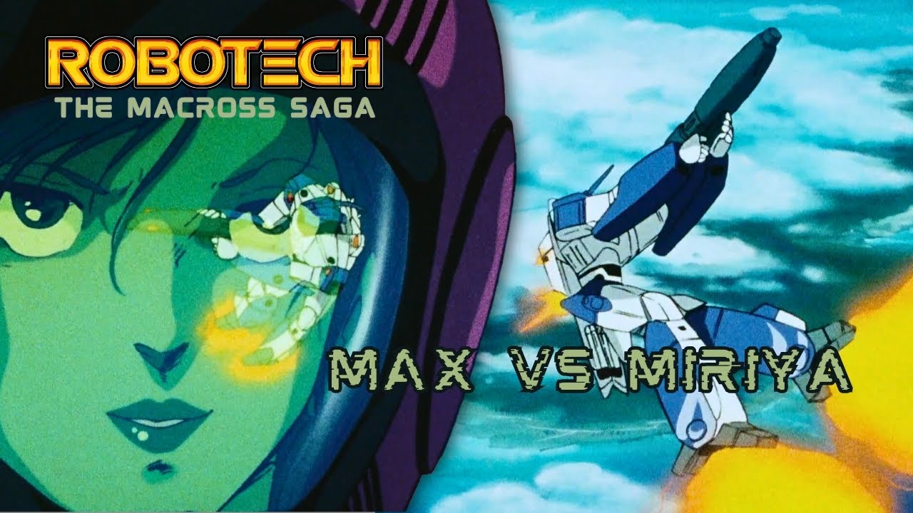 Miriya vs Max Sterling : The Legendary Duel - Robotech Macross Saga Episode 18 (HD Remaster)