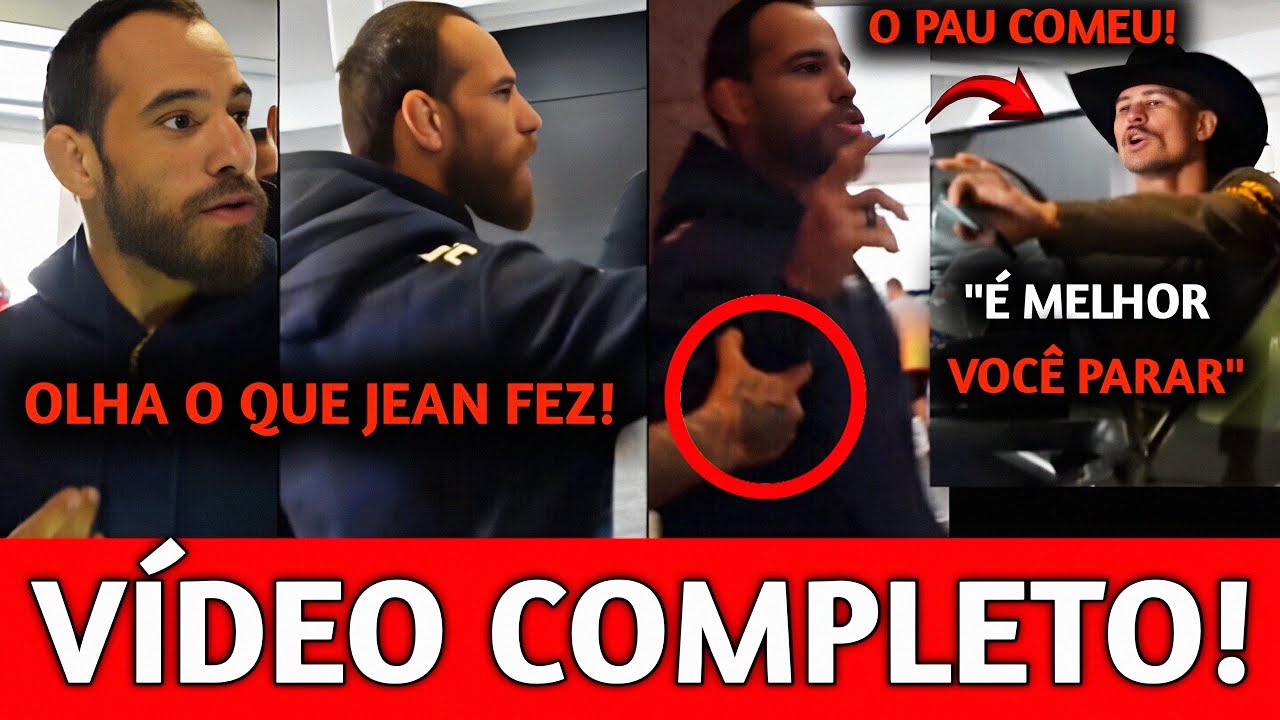URGENTE🚨 Jean Silva PARTE PRA CIMA de Diego Lopes NOS BASTIDORES DO UFC NOCHE e OLHA O QUE ACONTECEU