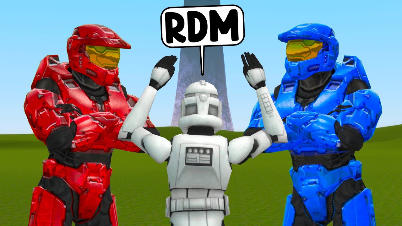 Создание NPC Мастера Чифа, вызывающих хаос — троллинг администратора Gmod Star Wars RP