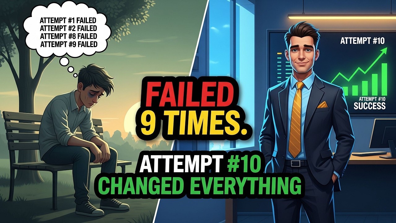 He Failed 9 Times. The 10th Was Different.