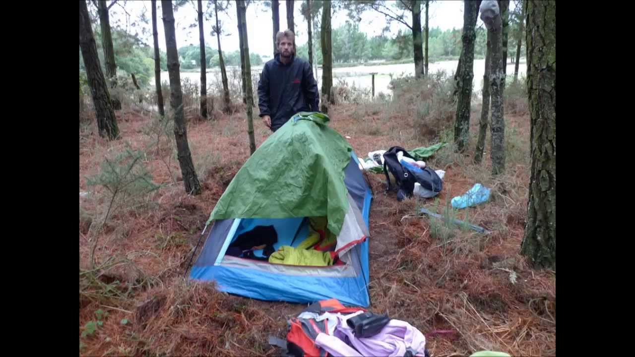 El Camino de Santiago with tent