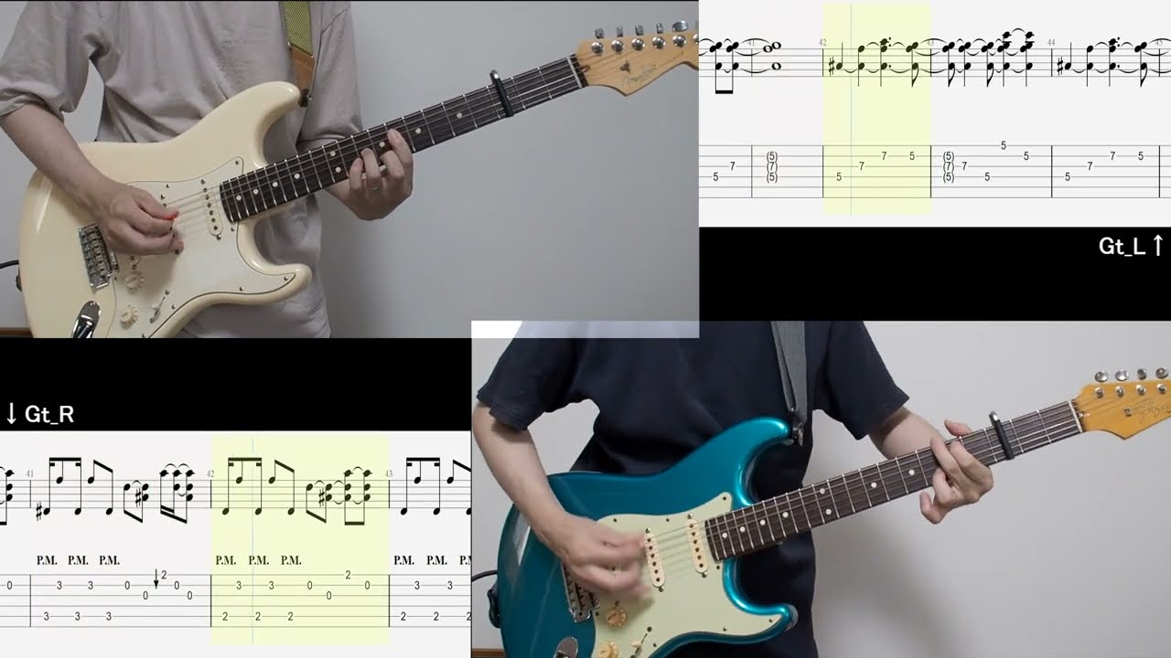 【TAB】孤独の発明 (Kodoku no Hatsumei) - toe (cover)