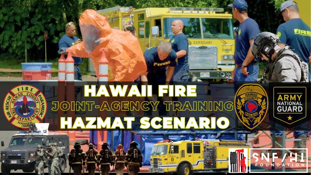 🚨HAZMAT Response Training : Joint-Agency Hazmat Scenario
