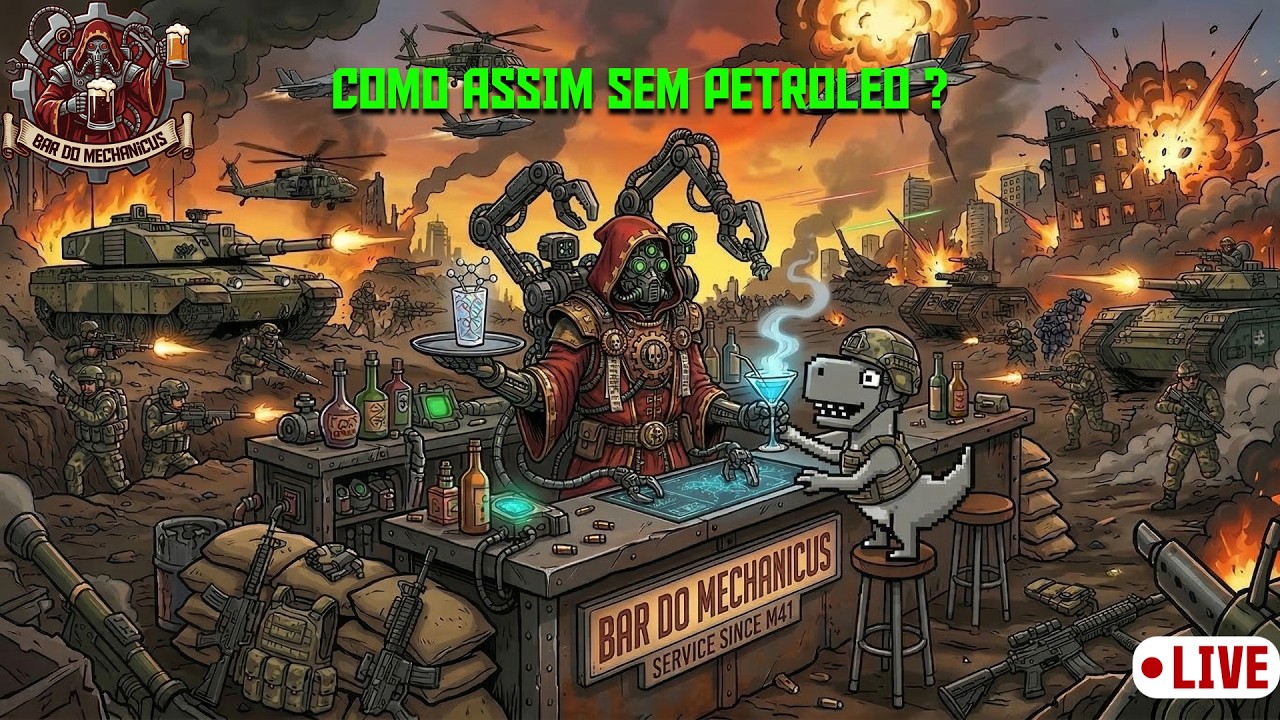 BAR DO MECHANICUS - BATTLEFIELD 6 AO VIVO | CADE O PETROLEO