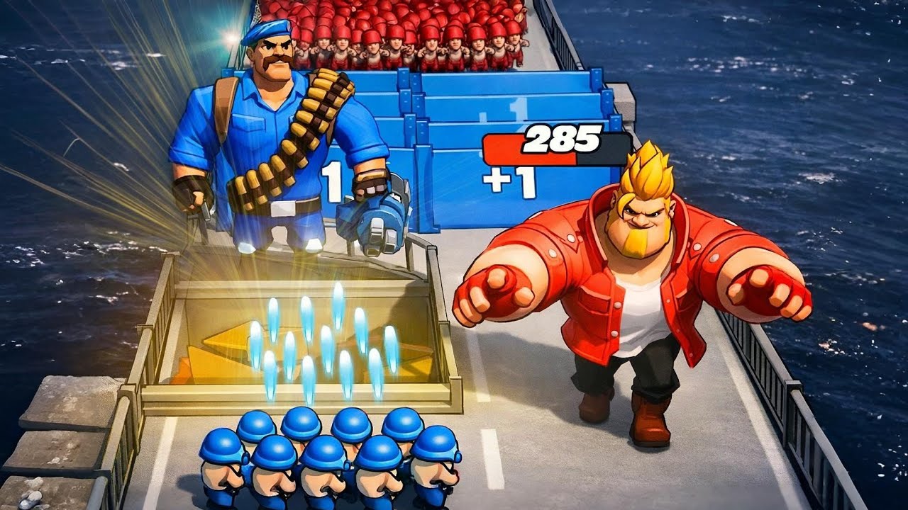 Top War Ads Review New Strategy 🧠⚔️ Troop Merge - Battle Game | Sunny Gamer
