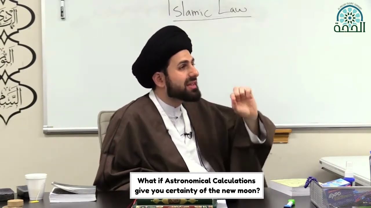 What if Astronomical Calculations give you certainty of the new moon?