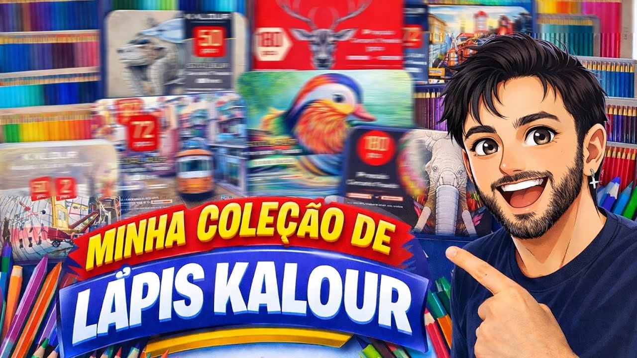 Todos os meus lápis de cor da kALOUR, saiba a DIFERENÇA entre eles agora mesmo