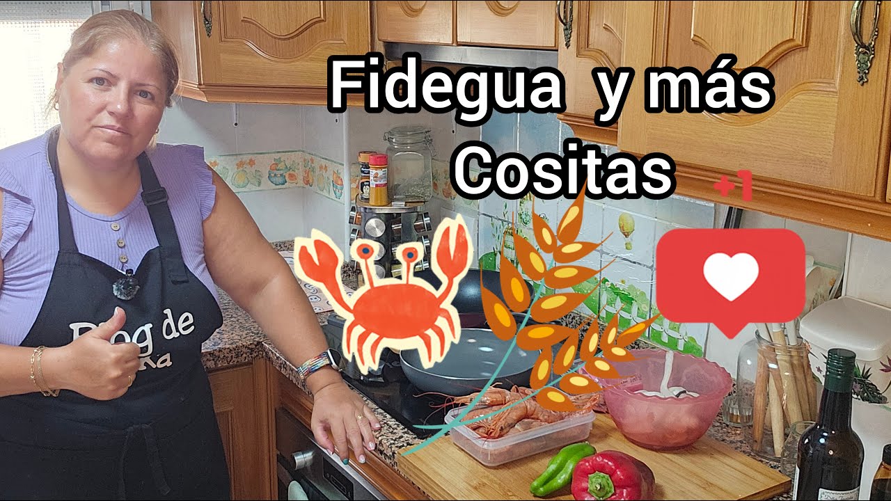 FIDEGUA Y MAS COSITAS🍤🍤🥣🍜