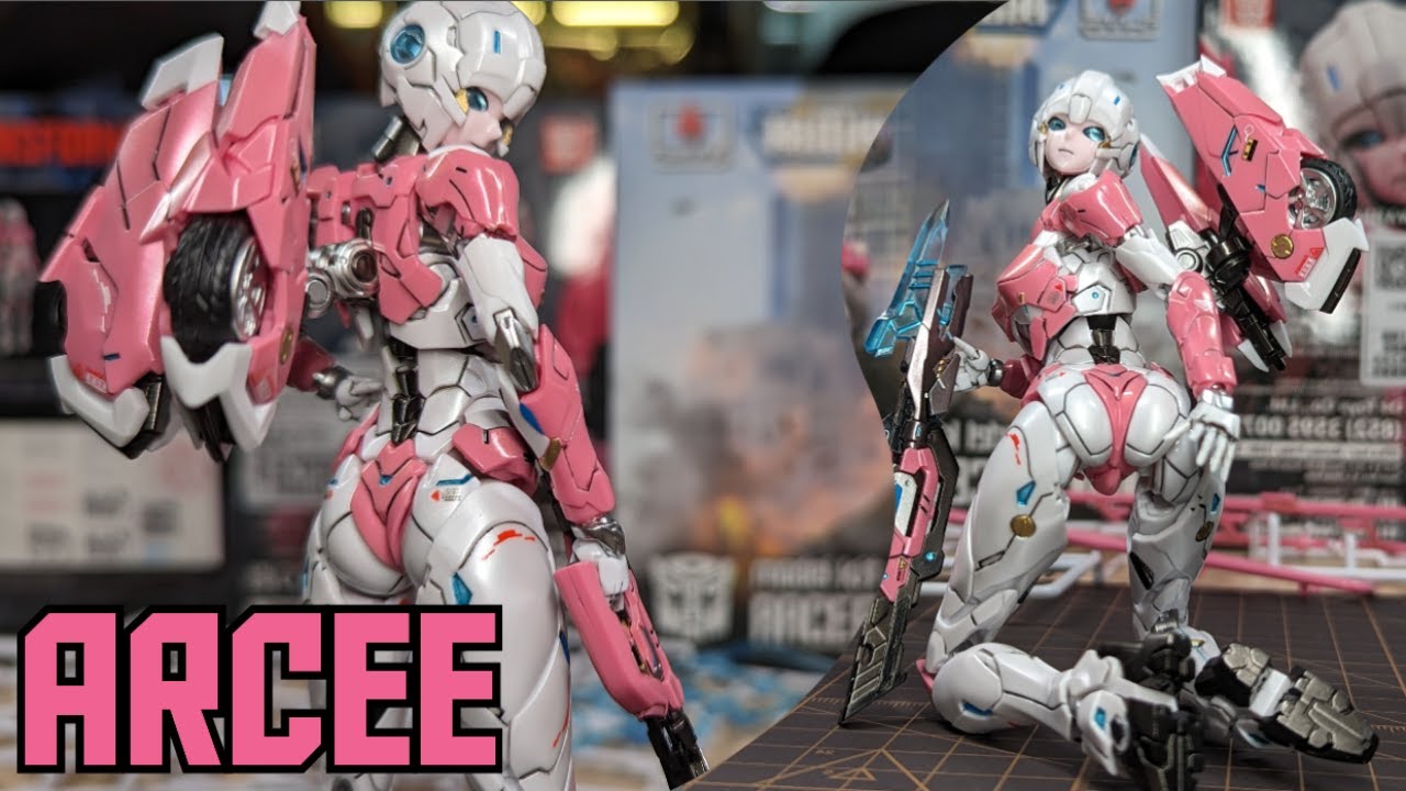 Transformers Flame Toy Arcee Model Kit Review