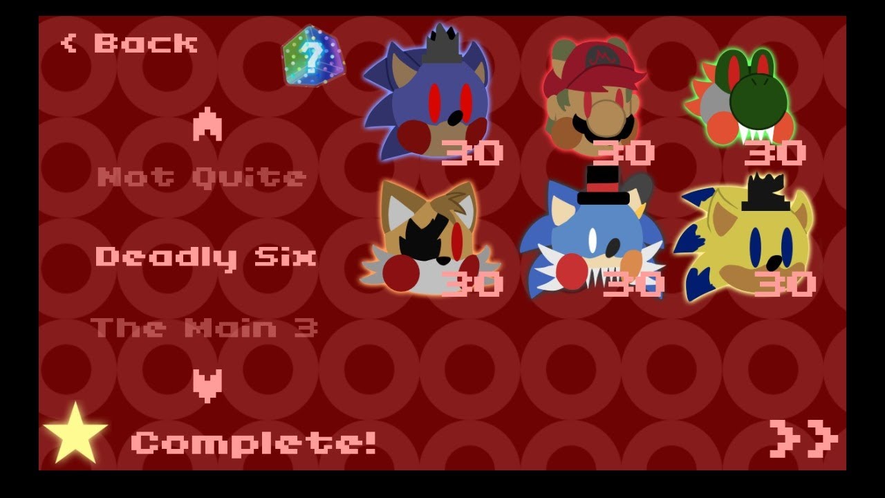 FNaS 4: Alternate Edition - Deadly Six Challenge Complete.