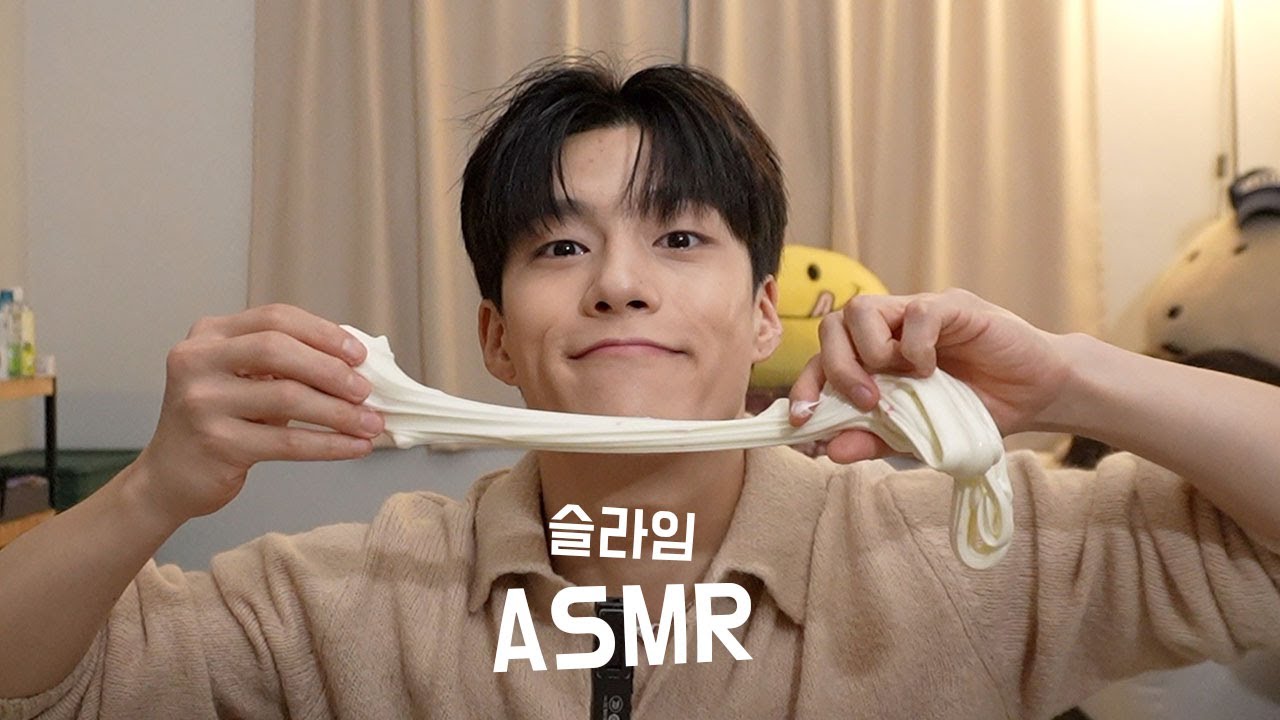 ASMR 폭탄 계란찜 슬라임 조물 조물