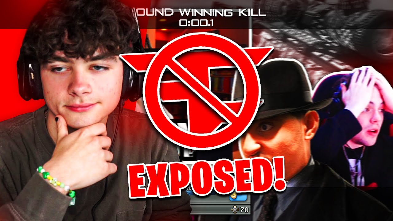 REACTING TO FAZE LEADERS EXPOSING ME FOR AIMBOT.. (KICKED FROM  FAZE)