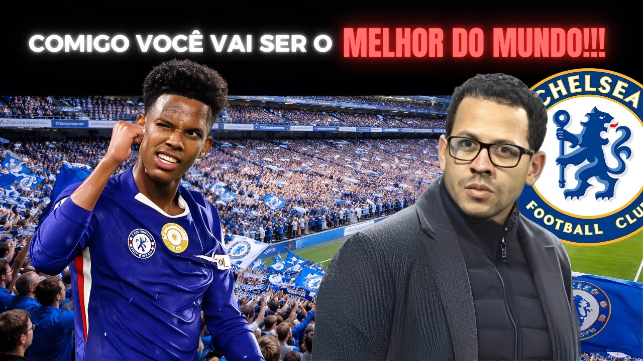 ESTEVÃO SERÁ MELHOR DO MUNDO!!!NOVO TÉCNICO DO CHELSEA CHEGA COM IDEIAS QUE VÃO CHOCAR O PLANETA!!!