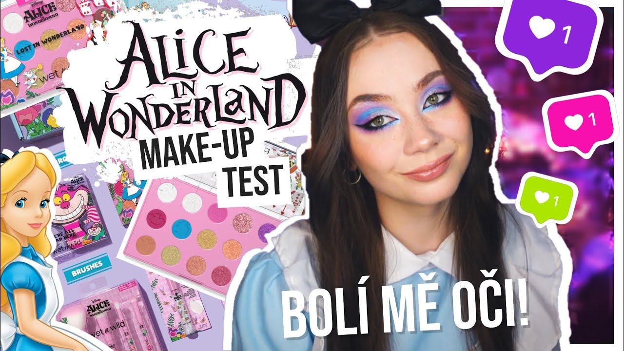 Testuju MakeUp ALENKY V ŘÍŠI DIVŮ! || BoIí mě oči!
